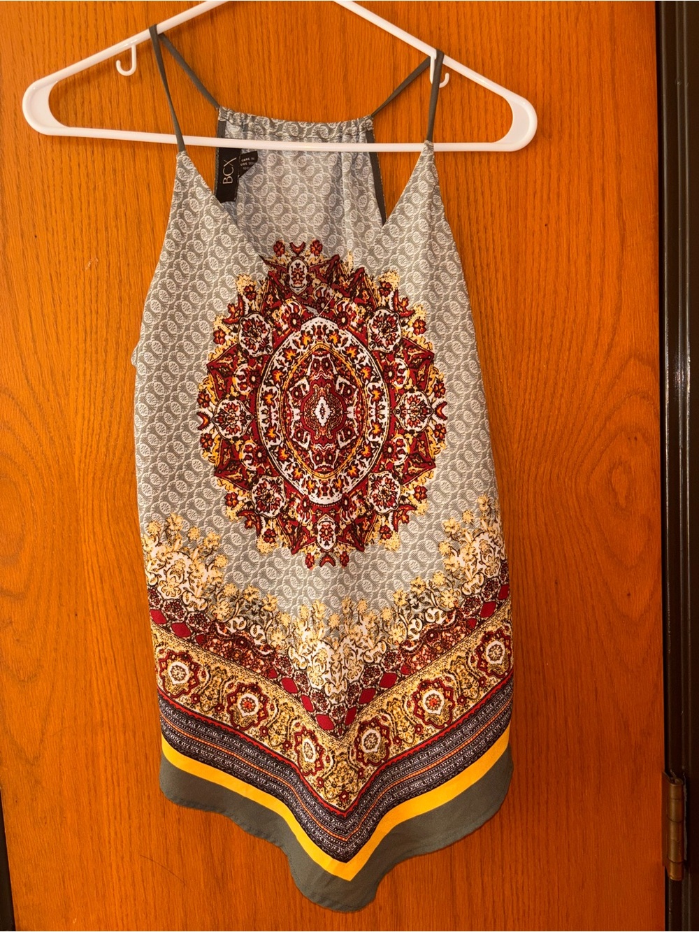Boho Printed Halter Tank